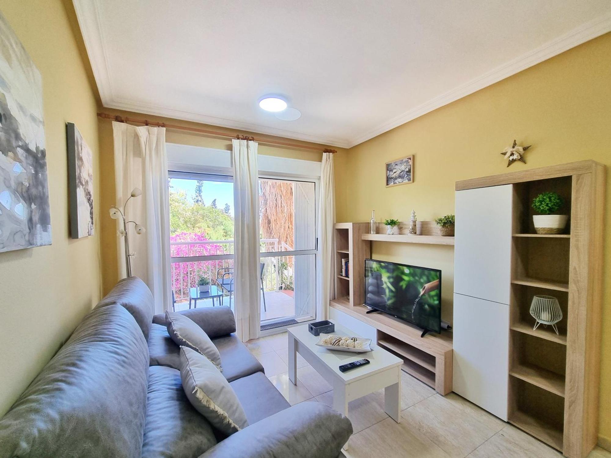 Apartamento Con Piscina, Wifi Y Jardin - By Aloha Palma Águilas Kültér fotó
