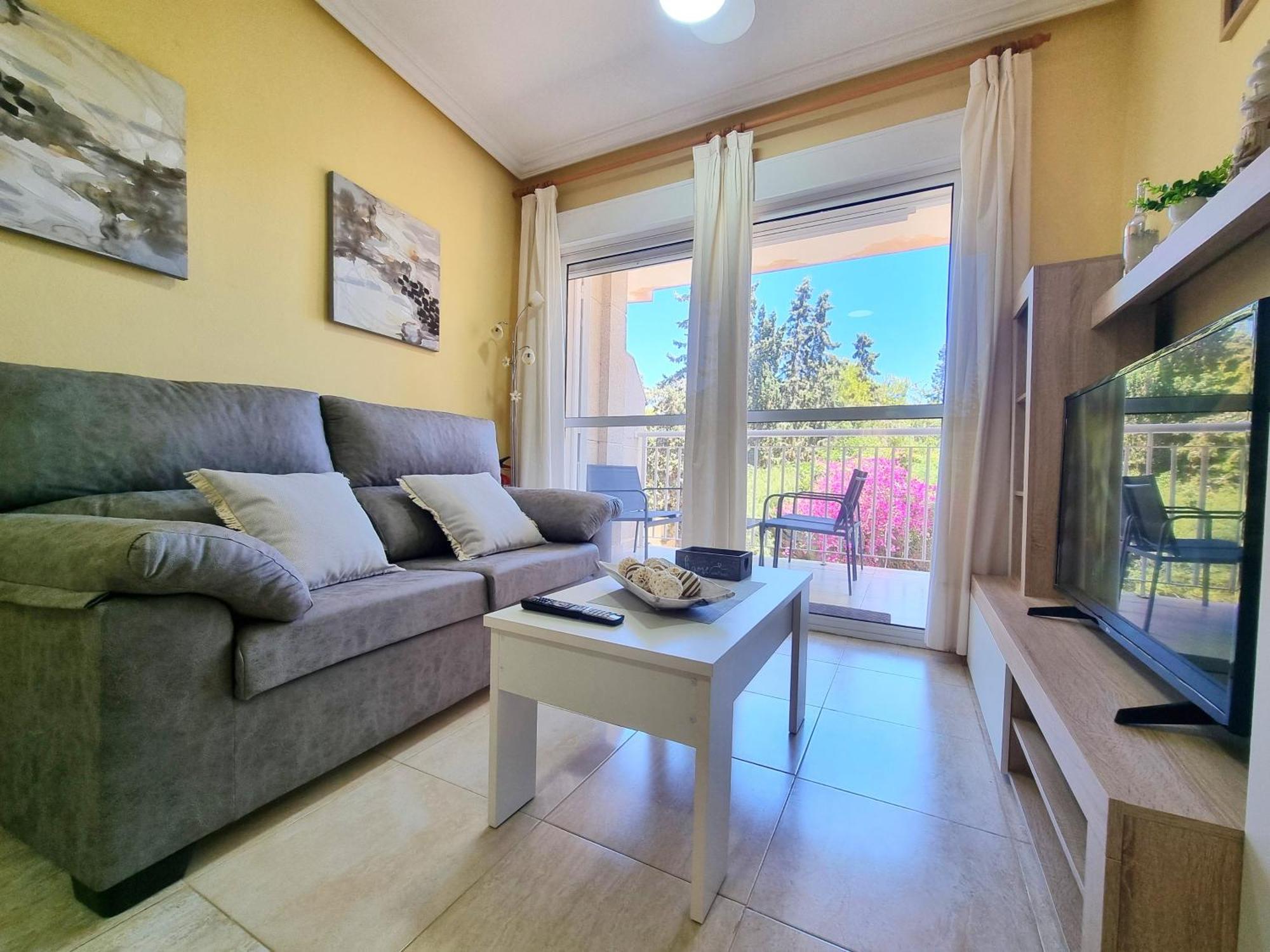 Apartamento Con Piscina, Wifi Y Jardin - By Aloha Palma Águilas Kültér fotó